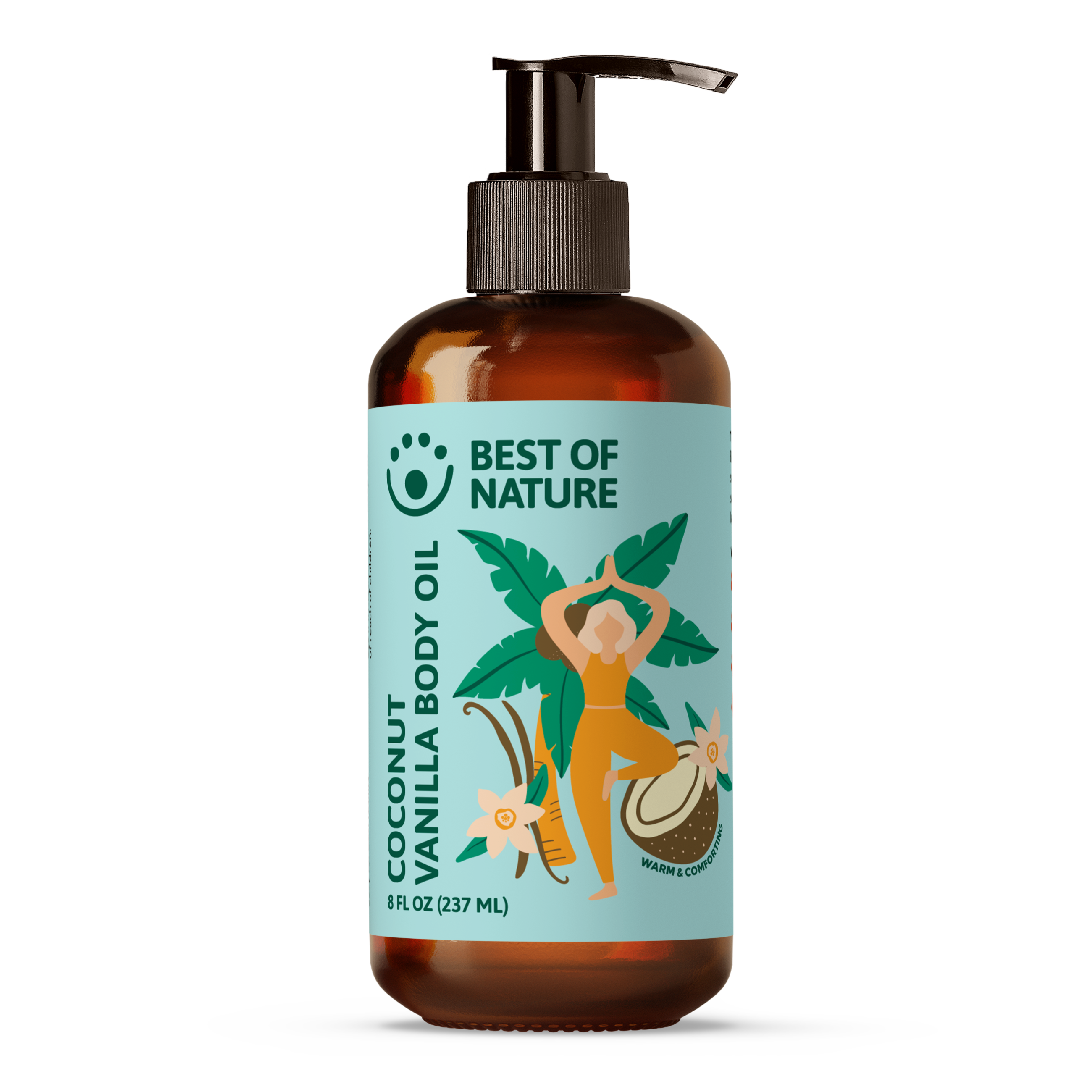 Best of Nature Coconut Vanilla Aromatherapy Massage & Body Oil