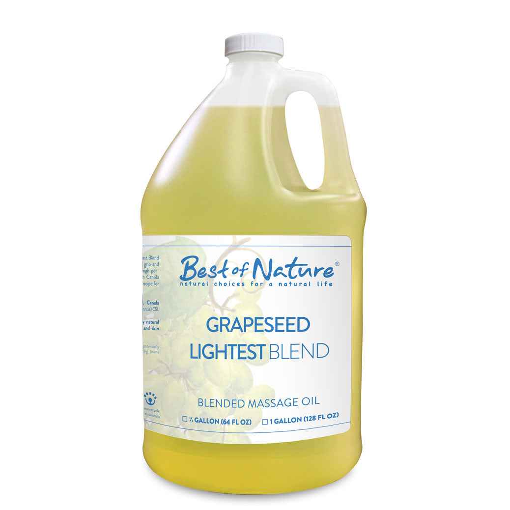 Best of Nature Ultra-Light (formerly Grapeseed Lightest Blend) Massage & Body Oil