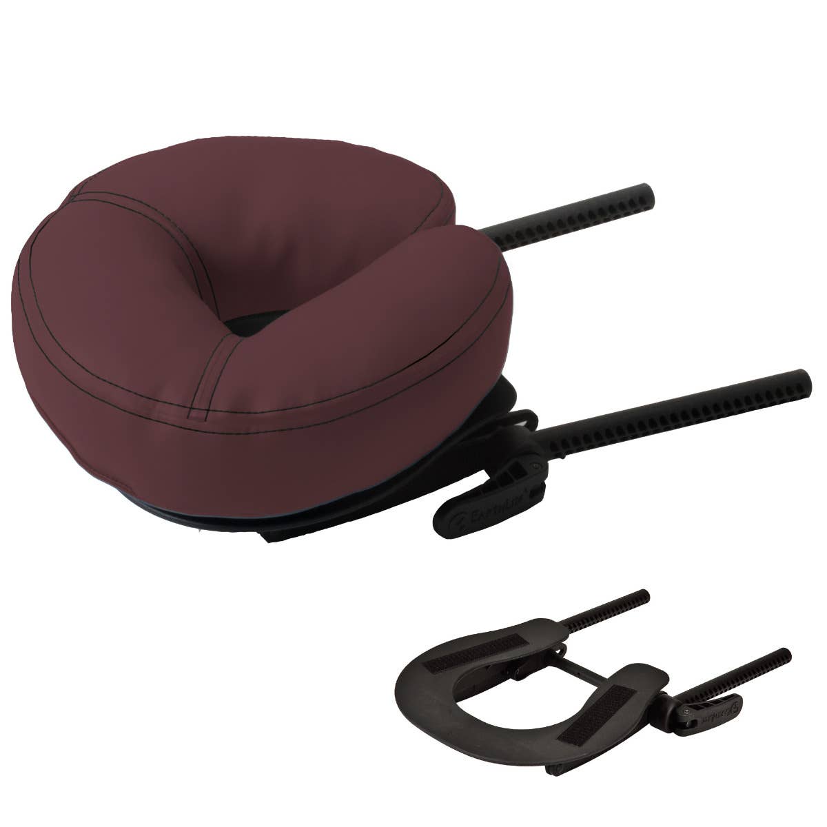 Earthlite Deluxe Adjustable Headrest - Platform and Cushion