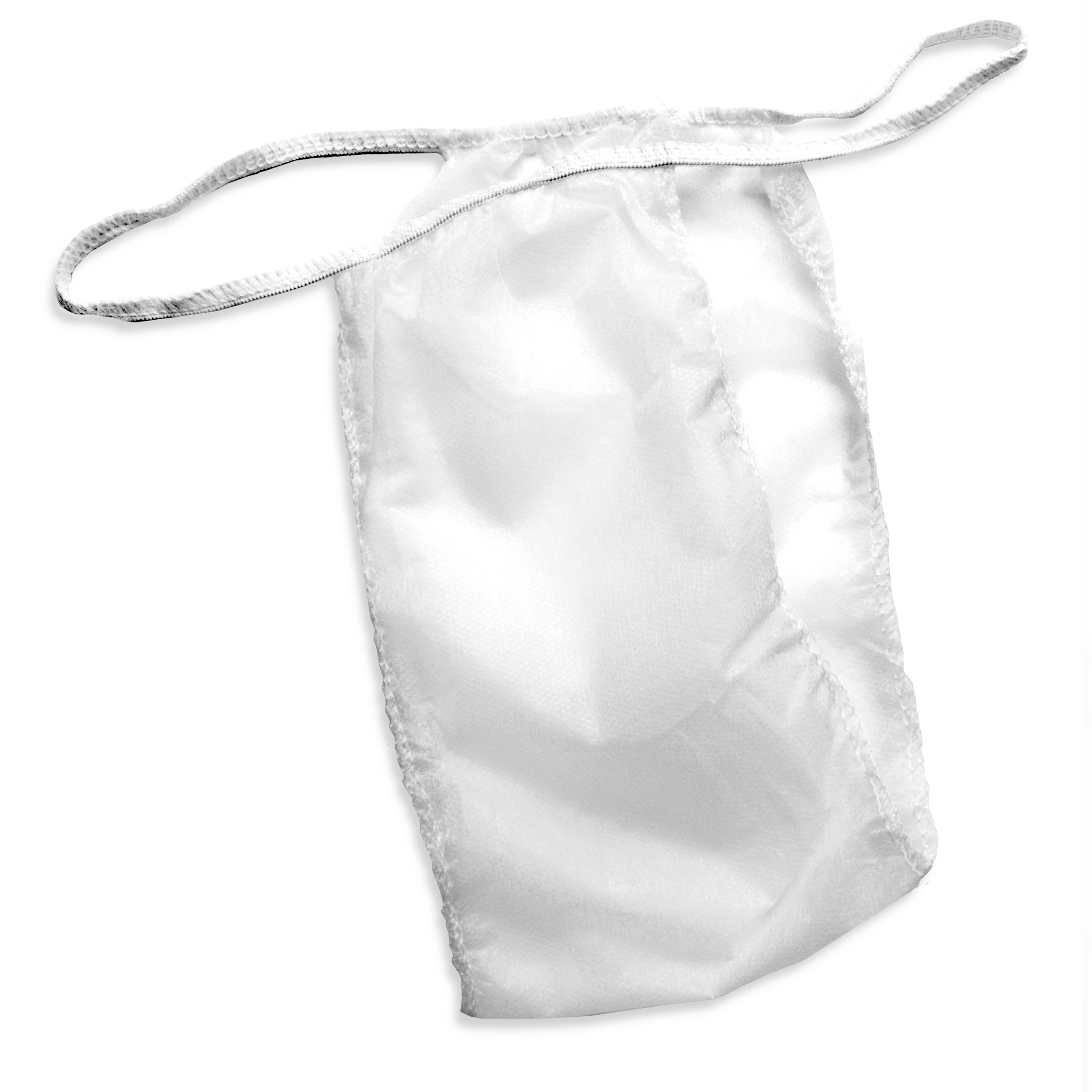 Intrinsics Disposable White Bikinis 100 ct