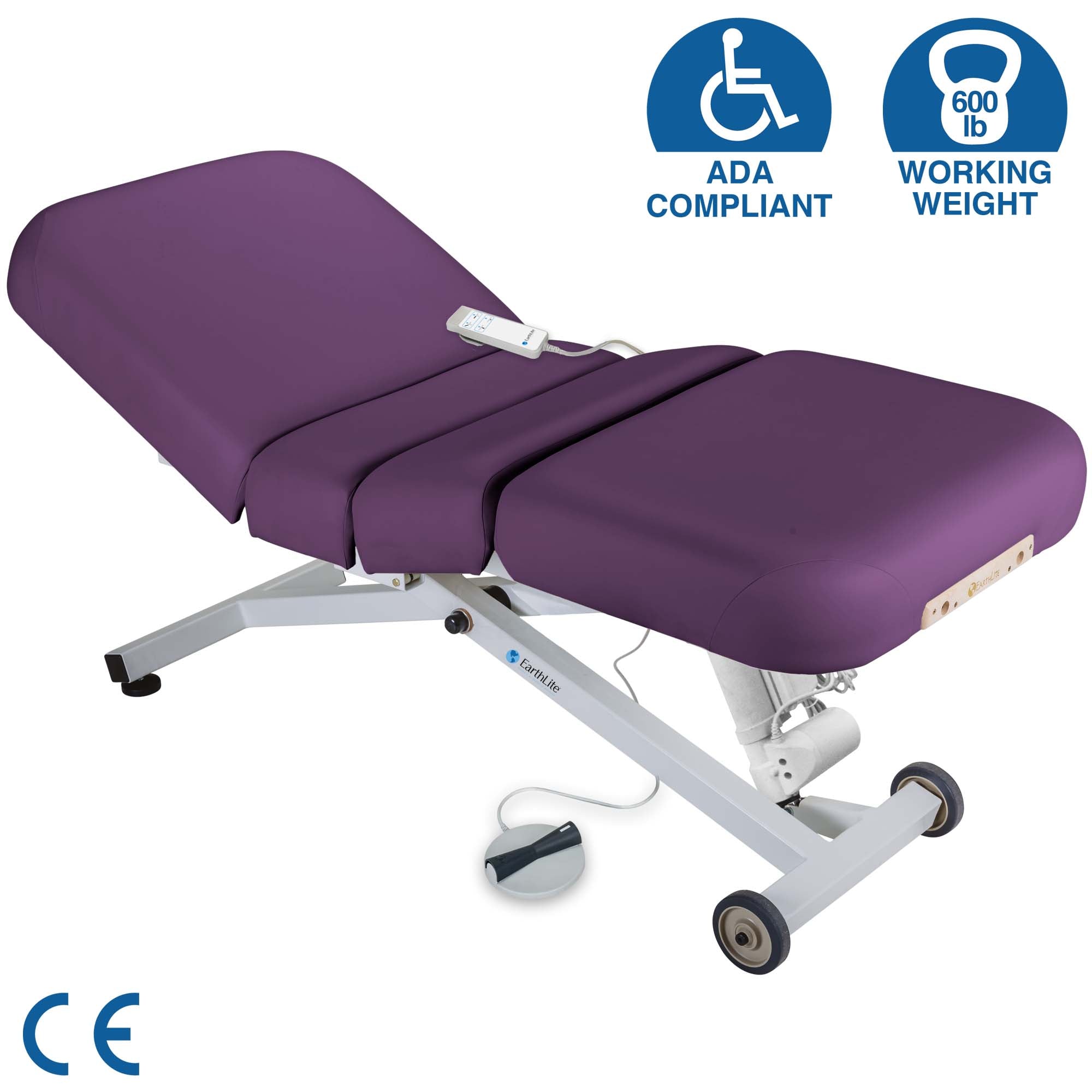 Earthlite Ellora Electric Lift Massage Spa Treatment Table w Salon Top ...