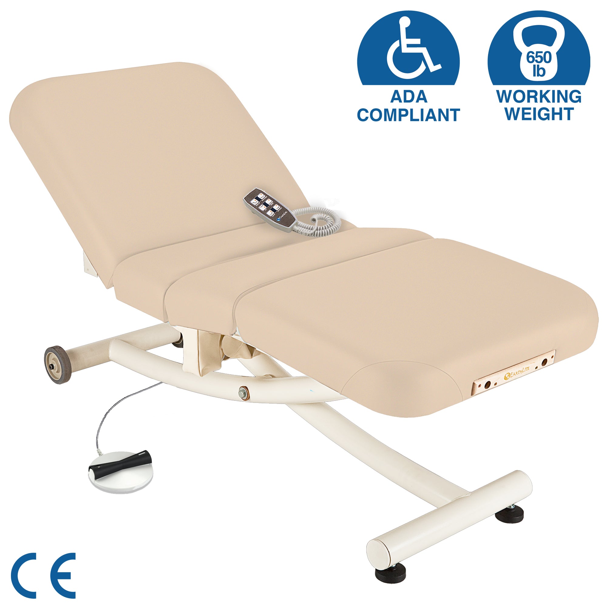 Ellora Vista Electric Lift Salon Top Massage Table - Earthlite