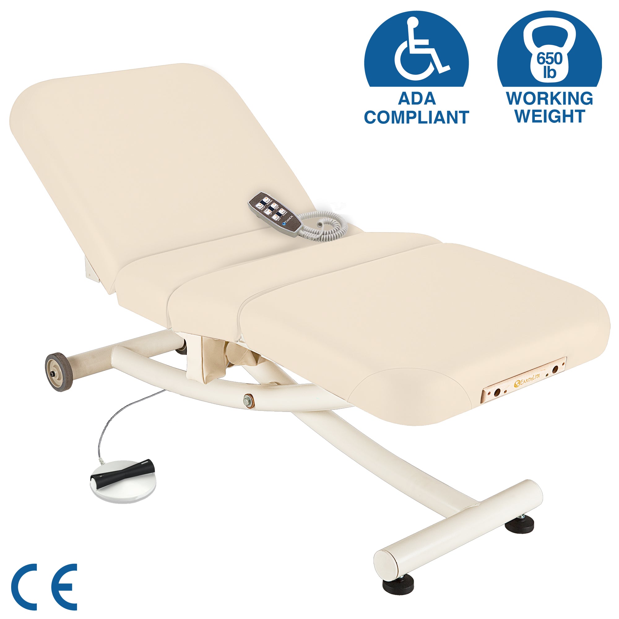 Ellora Vista Electric Lift Salon Top Massage Table - Earthlite