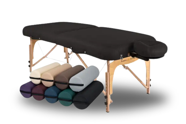 Earthlite portable stationary electric lift massage spa and salon tables chairs stools and bolsters. Strong reliable and durable, a quality brand at discount prices. 