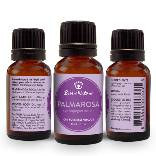 Palmarosa Essential Oil - Spa & Bodywork Market