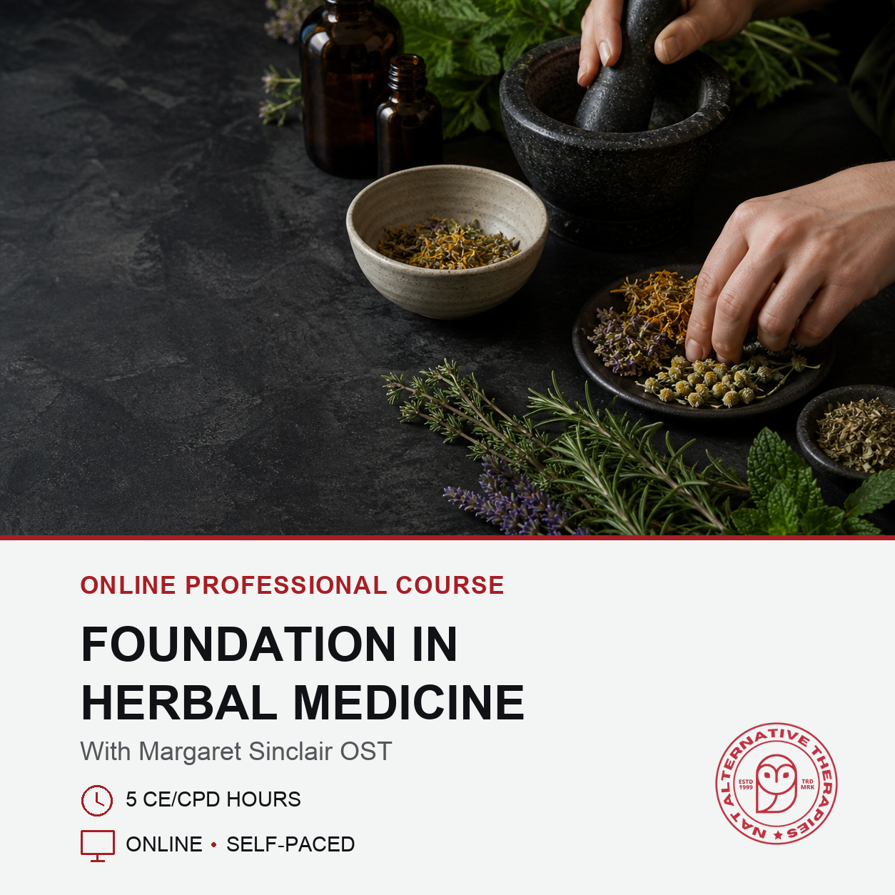 Foundation in Herbal Medicine | NAT Certification Course (5 hrs)