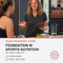 Foundation in Sports Nutrition (6 hrs)