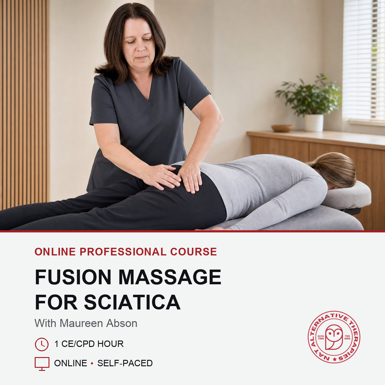 Fusion Massage for Sciatica (1 hr)