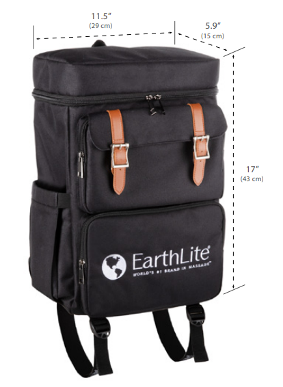 Earthlite LMT Go Pack - Travel Bag & Backpack for Massage Therapists