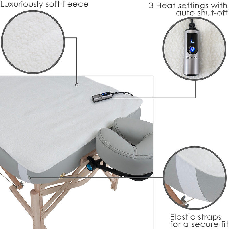 Earthlite Professional Massage Table Warmer - Fleece