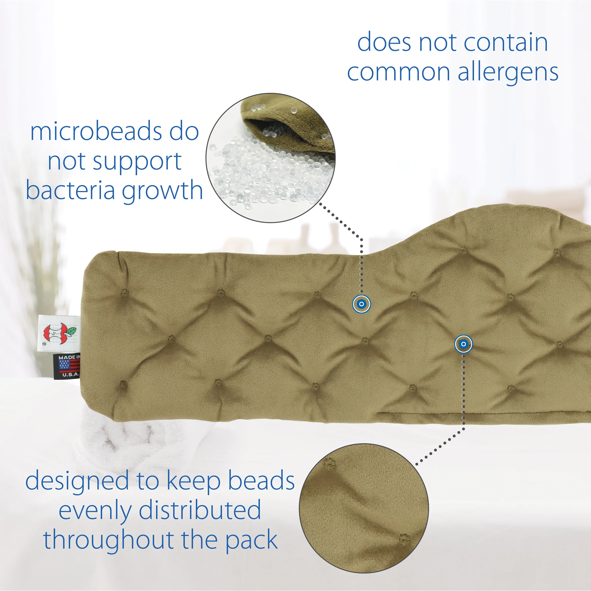 Microbeads Moist Heat Pack