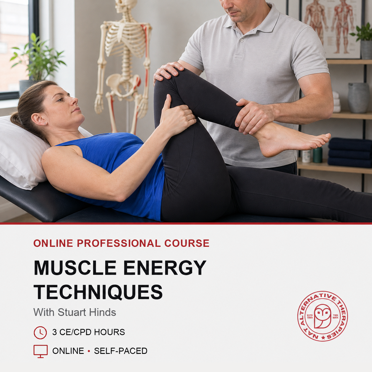 Muscle Energy Techniques (3 hrs)