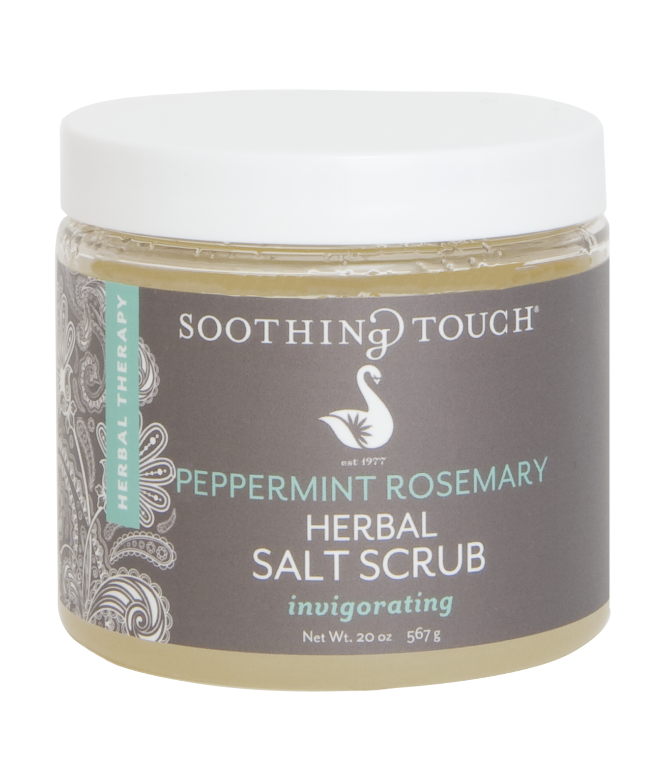 Soothing Touch Peppermint Rosemary Herbal Salt Scrub