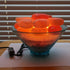 Himalayan Salt PolyCarbonate Bowl Massage Stone Warmer + Stones