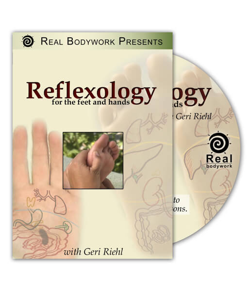 Real Bodywork Reflexology Massage - Feet & Hands Video on DVD & Streaming Version