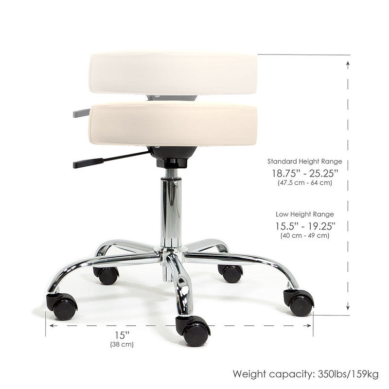 Earthlite Rolling Pneumatic Massage Stool