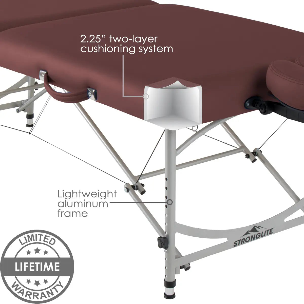 Versalite Pro Portable Massage Table Package - Stronglite