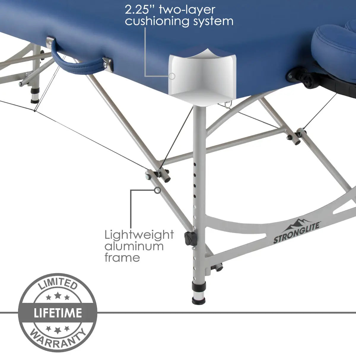 Versalite Pro Portable Massage Table Package - Stronglite