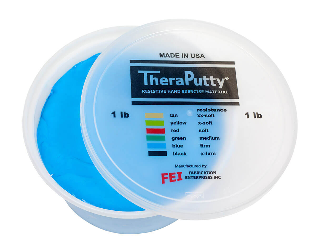 Theraputty Antimicrobial Exercise Putty - 1lb 5lb & 50lb Containers - CanDo