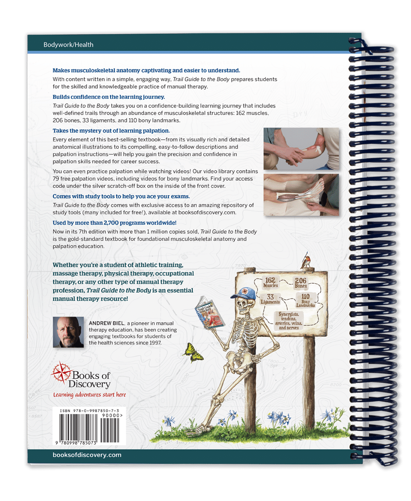 Trail Guide to the Body Textbook, 7th Edition