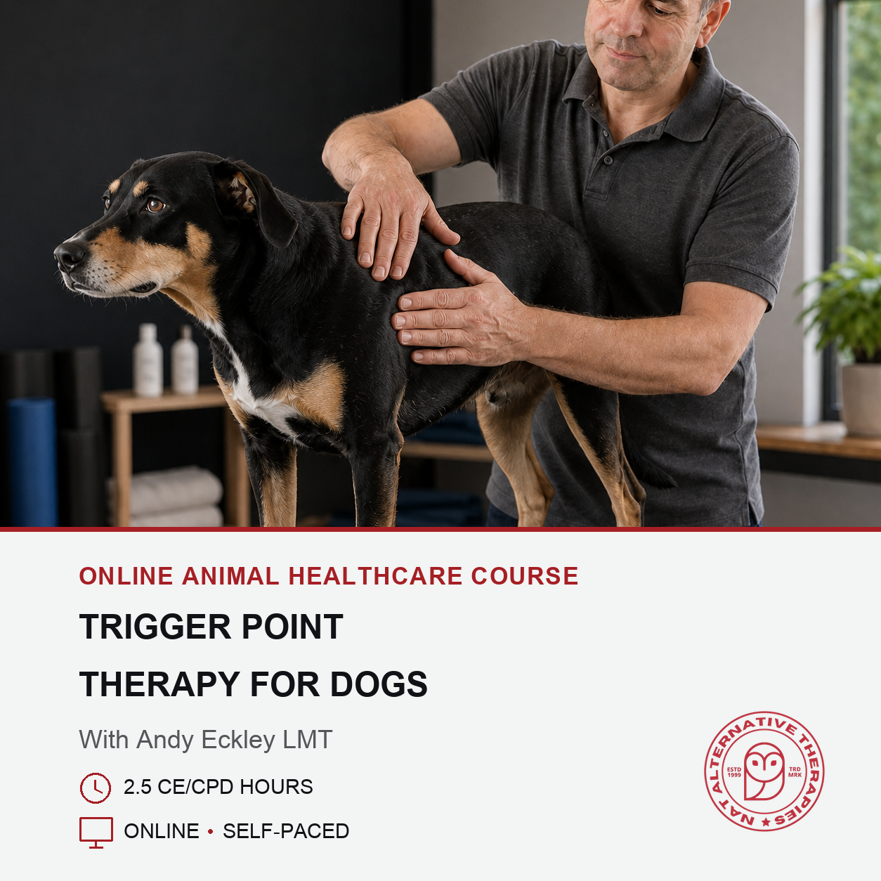 Trigger Point Therapy for Dogs (2.5 hrs)